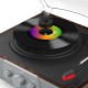 DYNAVOX 207635 - Adattatore ASP2 in alluminio per giradischi (black)  