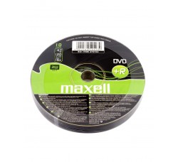 MAXELL DVD+R 4,7GB 120 MINUTI SHRINK 16X VERGINI VUOTI DVD +R