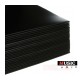 MUSIC MAT 60096 - Copertine Senza Foro per LP/12" in Cartoncino Nero 300g/m² (Set di 10)