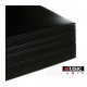 MUSIC MAT - Copertine senza foro per LP/12" Cartoncino NERO forza 300gr / m² (10.pz)