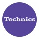 TECHNICS 20110094 Tappetino per Giradischi feltro antistatico con "grafica Purple" (1.pz)