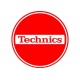 TECHNICS TAPPETINO SLIPMAT per Giradischi in feltro antistatico - Grafica BREAK logo Bianco