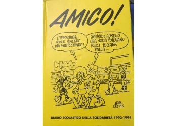 DIARIO AGENDA - Amico - Anno 1993-1994 - Cm 21x15