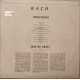 Bach, Walter Kraft ‎– Orgelwerke - Vinyl, LP, Red label - Uscita:1964