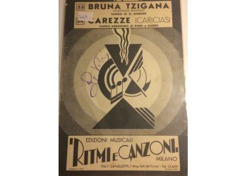 Spartito Musicale - Bruna tzigana - G. Moroni 