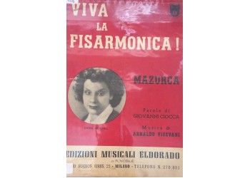 Spartito Musicale - Viva la fisarmonica - Giovanni Ciocca e Arnaldo Vigevani 