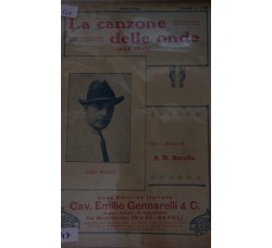 La canzone delle onde - A. R. Borella, Spartito Musicale -  