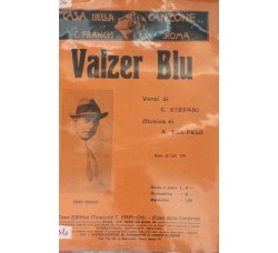 Spartito Musicale - Valzer blu - C. Stefani e A. del Pelo 