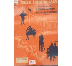 Casa Innamorata - Renato Simonetti e Carlo lombardo,  Spartito musicale da collezione, Anno 1930