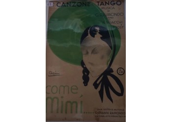 Come Mimì - G. Raimondo, A. Braccchi e P. Prost, Spartito Musicale - 1932 