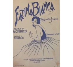 Spartito Musicale - Fatina Bianca - A. Chirico 