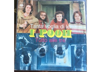 POOH - Tanta voglia di lei - COPERTINA per 7" Etichetta CBS 7216 (7") 