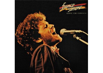 Franco Simone ‎– Gente Che Conosco - LP/Vinile - 1° Prima stampa 1982