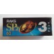 RAKS - Cassetta vergine Position CROME - Minuti 60  (3 Cassette)