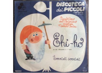 Disneyland - Ehi Ho dal fim "Biancaneve e i 7 nani" - 45 RPM Disneyland - Ehi Ho dal fim "Biancaneve e i 7 nani" - 45 RPM