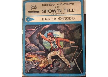 Il Conte di MonteCristo  - Diapositiva e Disco per Fonovisore