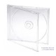 MUSIC MAT - Custodia MACCHINABILE per CD/DVD vassoio CLEAR (UNO) 1 alloggio