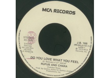 Rufus And Chaka* / Al Hudson & The Partners ‎– Do You Love What You Feel / You Can Do It