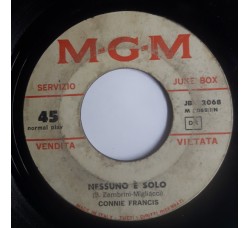 Connie Francis ‎– Nessuno È Solo / Grazie A Te (Danke Schoen)