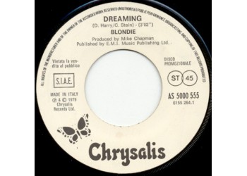 Blondie / Fabio Concato ‎– Dreaming / Zio Tom