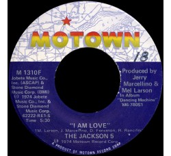 The Jackson 5 ‎– I Am Love