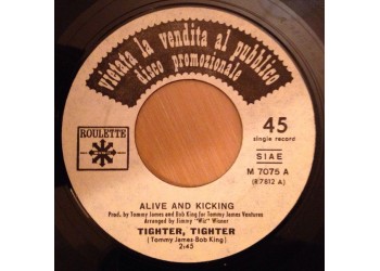 Alive And Kicking*, Vic Sharon ‎– Tighter, Tighter / Baby, Baby, Please - Promo