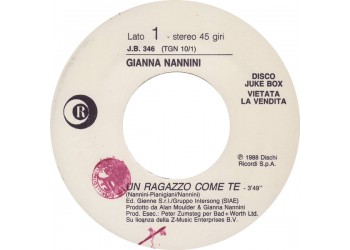 Gianna Nannini / U 2* ‎– Un Ragazzo Come Te / Desire