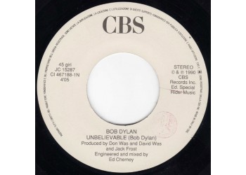 Bob Dylan / The Chimes ‎– Unbelievable / True Love