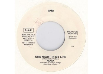 Akasa / Holly Johnson ‎– One Night In My Life / Heaven's Here