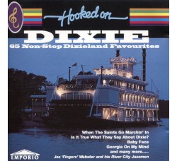 Joe 'Fingers' Webster And His River City Jazzmen* ‎– Hooked On Dixie (65 Non-Stop Dixieland Favourites) - CD