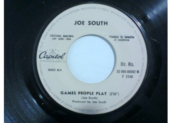 Joe South ‎– Games People Play – 45 RPM