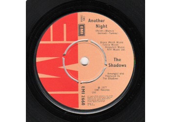 The Shadows ‎– Another Night – 45 RPM