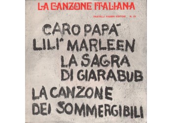 Various ‎– La Canzone Italiana - N° 29 - 45 RPM 