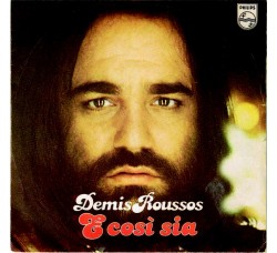 Demis Roussos ‎– E Così Sia (Ainsi Soit-il) – 45 RPM