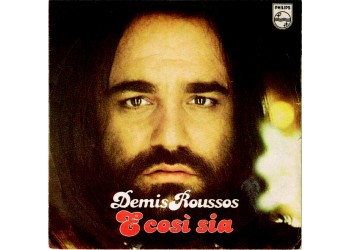 Demis Roussos ‎– E Così Sia (Ainsi Soit-il) – 45 RPM