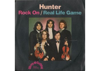 Hunter (4) ‎– Rock On / Real Life Game – 45 RPM