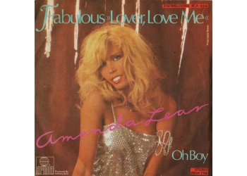 Amanda Lear ‎– Fabulous Lover, Love Me – 45 RPM