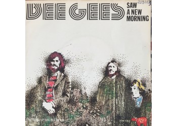 Bee Gees ‎– Saw A New Morning - 45 RPM 