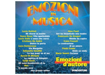Various ‎– Emozioni D'Autore - CD