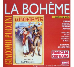 Giacomo Puccini - Freni*, Gedda*, Sereni*, Adani*, Orchestra* E Coro Del Teatro Dell'Opera Di Roma, Thomas Schippers ‎– La Bohème (Le Pagine Più Belle) – Cd