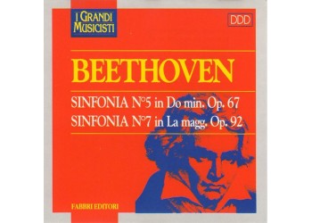 Beethoven ‎– Sinfonia N°5 In Do Min. Op. 67, Sinfonia N°7 In La Magg. Op. 92 - CD, Album - Uscita:1994 