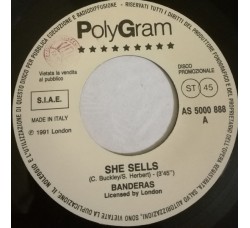 Banderas / Crystal Waters ‎– She Sells / Gypsy Woman (She's Homeless) - 45 RPM (Jukebox)