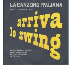 Various ‎– La Canzone Italiana - N° 18 - Arriva Lo Swing - 45 RPM