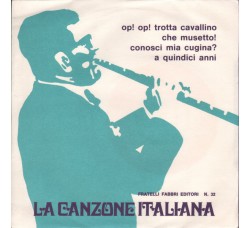 Various ‎– La Canzone Italiana - N° 32 - 45 RPM