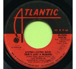 Led Zeppelin ‎– Living Loving Maid (She's Just A Woman) - 45 RPM