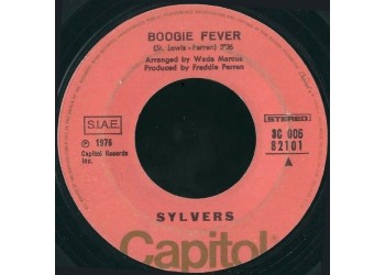 The Sylvers ‎– Boogie Fever - 45 RPM