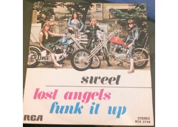 Sweet* ‎– Lost Angels / Funk It Up - 45 RPM