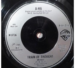 a-ha ‎– Train Of Thought, Senza cover – 45 RPM