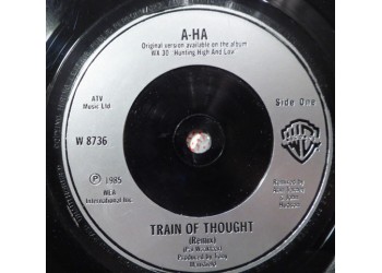 a-ha ‎– Train Of Thought, Senza cover – 45 RPM