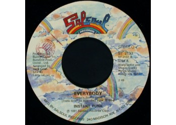 Instant Funk ‎– Everybody / Funk-N-Rol – 45 RPM